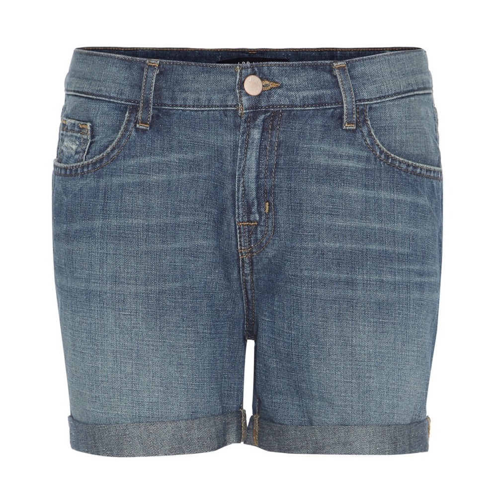 J BRAND JOEY LOW-RISE SHORTS - Picture 3 of 4